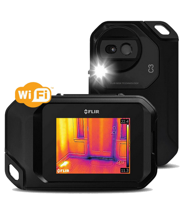 thiet bi 02 2 600x682 - Camera đo nhiệt độ có wifi FLIR C3